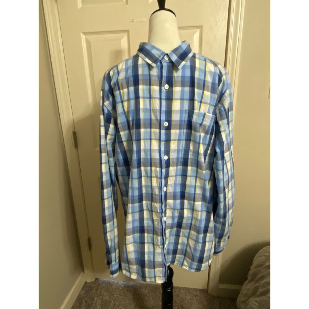 Columbia Men's Plaid Button-Down Shirt‎ Long Sleeve Casual Outdoor Wear